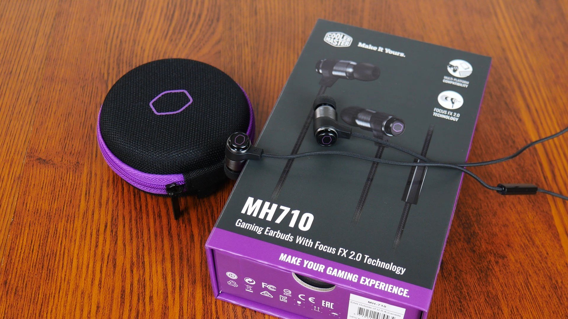 Review Cooler Master MH710 Wired Gaming Earbuds